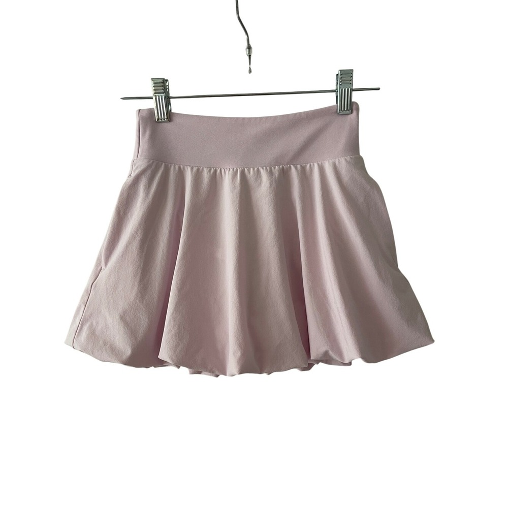 Athleta Girl Light Pink Bubble Skort‎ 7